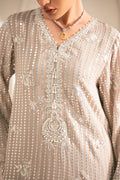 Cross Stitch | Luxe Atelier 25 | VULCAN MUD - by - Libasekhas UK - Registered Vendor of : Cross Stitch - 100% Original Designer Dresss
