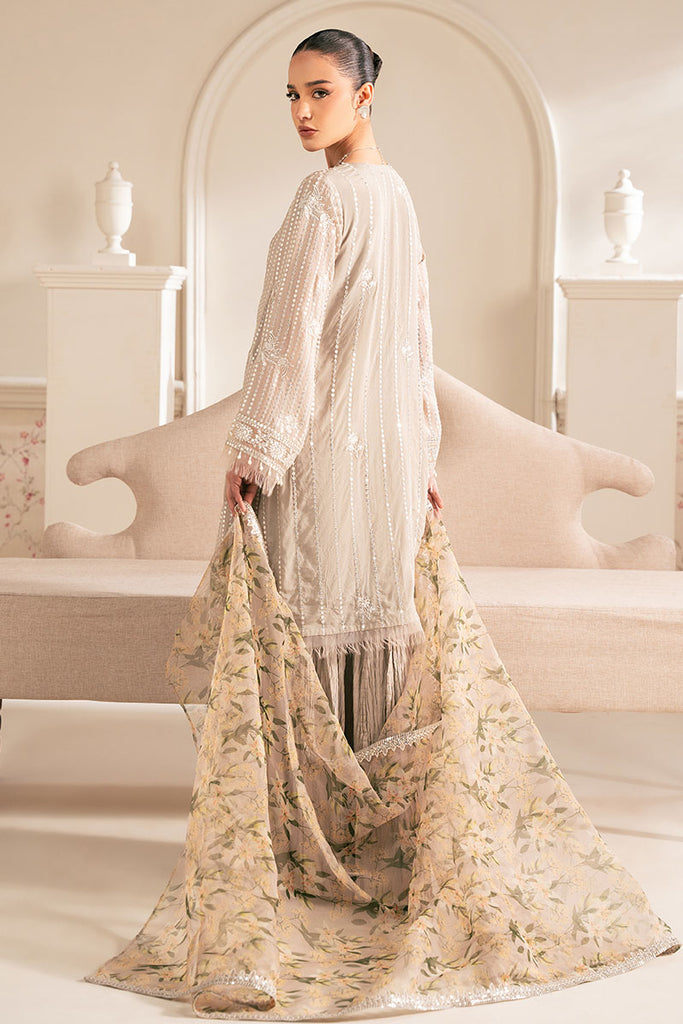Cross Stitch | Luxe Atelier 25 | VULCAN MUD - by - Libasekhas UK - Registered Vendor of : Cross Stitch - 100% Original Designer Dresss