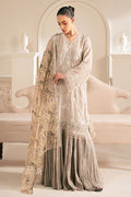 Cross Stitch | Luxe Atelier 25 | VULCAN MUD - by - Libasekhas UK - Registered Vendor of : Cross Stitch - 100% Original Designer Dresss