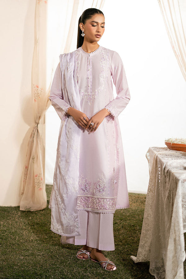 Cross Stitch | Mahiri Lawn 25 | ORCHID BLISS - by - Libasekhas UK - Registered Vendor of : Cross Stitch - 100% Original Designer Dresss