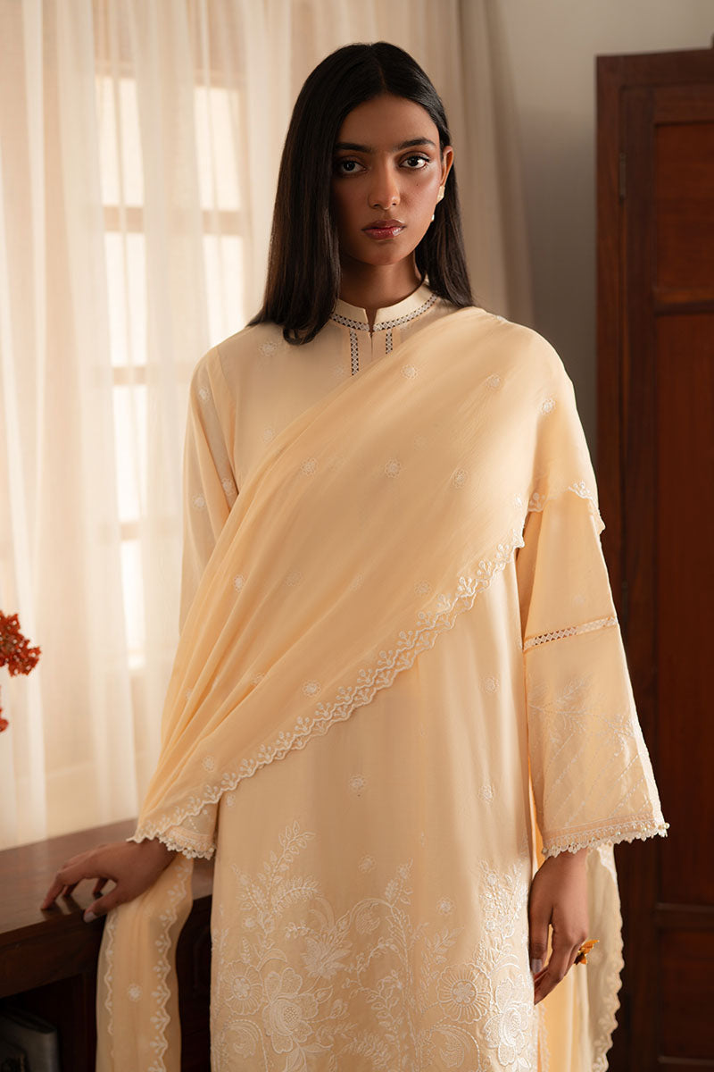 Cross Stitch | Mahiri Lawn 25 | FRENCH GLOW - by - Libasekhas UK - Registered Vendor of : Cross Stitch - 100% Original Designer Dresss