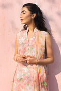 Cross Stitch | Premium Lawn 25 | ALMOND PINK - by - Libasekhas UK - Registered Vendor of : Cross Stitch - 100% Original Designer Dresss