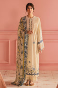 Cross Stitch | Premium Lawn 25 | BLUE ALLURE - by - Libasekhas UK - Registered Vendor of : Cross Stitch - 100% Original Designer Dresss