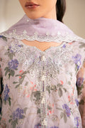 Cross Stitch | Luxe Atelier 25 | DUSTY LAVENDER - by - Libasekhas UK - Registered Vendor of : Cross Stitch - 100% Original Designer Dresss
