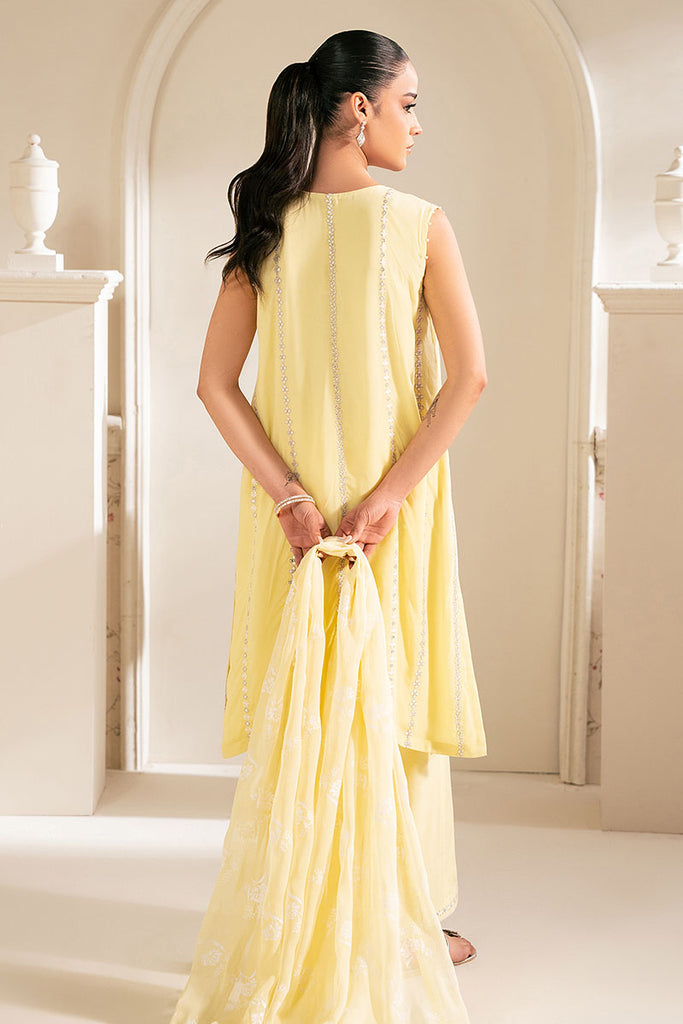 Cross Stitch | Luxe Atelier 25 | LEMON BLISS - by - Libasekhas UK - Registered Vendor of : Cross Stitch - 100% Original Designer Dresss