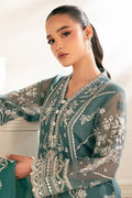 Cross Stitch | Luxe Atelier 25 | NORTH SEA - by - Libasekhas UK - Registered Vendor of : Cross Stitch - 100% Original Designer Dresss
