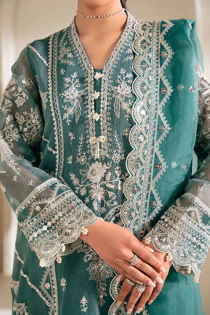 Cross Stitch | Luxe Atelier 25 | NORTH SEA - by - Libasekhas UK - Registered Vendor of : Cross Stitch - 100% Original Designer Dresss