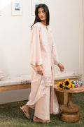 Cross Stitch | Mahiri Lawn 25 | PEACH BLOOM - by - Libasekhas UK - Registered Vendor of : Cross Stitch - 100% Original Designer Dresss