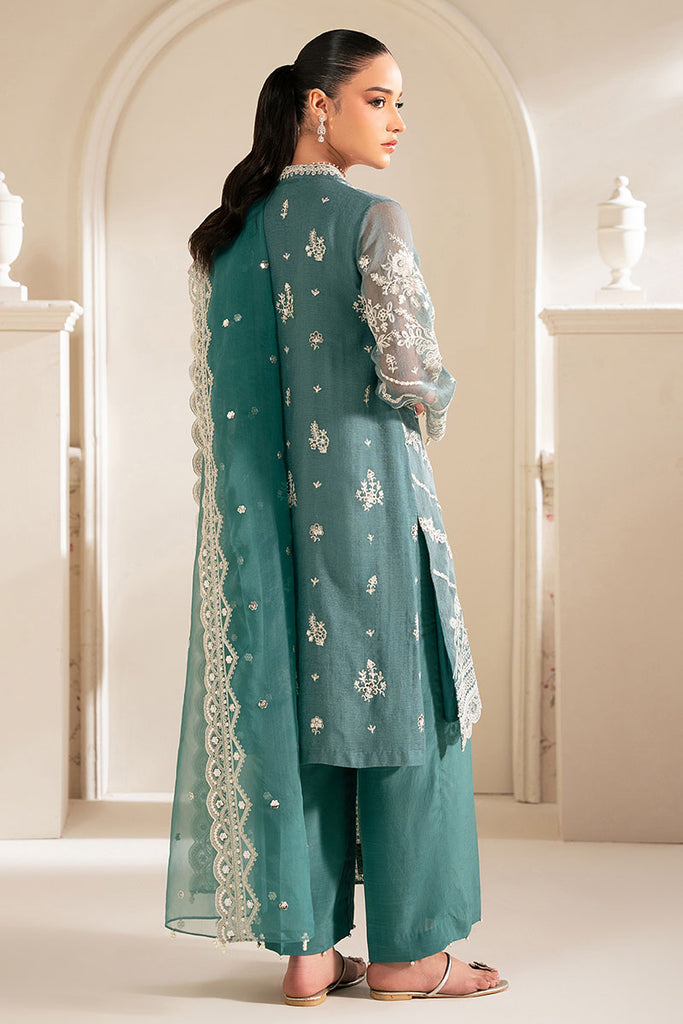 Cross Stitch | Luxe Atelier 25 | NORTH SEA - by - Libasekhas UK - Registered Vendor of : Cross Stitch - 100% Original Designer Dresss