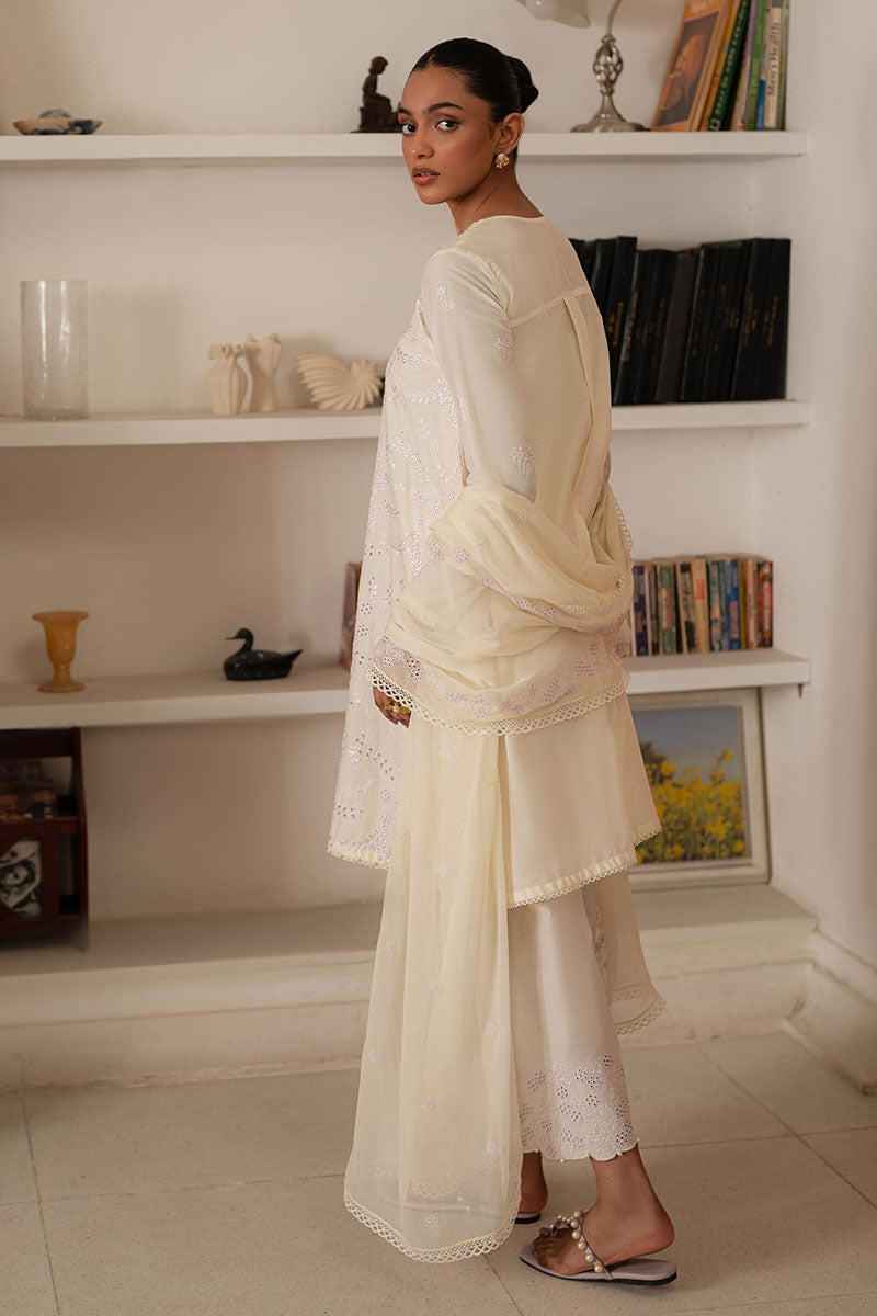 Cross Stitch | Mahiri Lawn 25 | LAVENDER WHISPER - by - Libasekhas UK - Registered Vendor of : Cross Stitch - 100% Original Designer Dresss