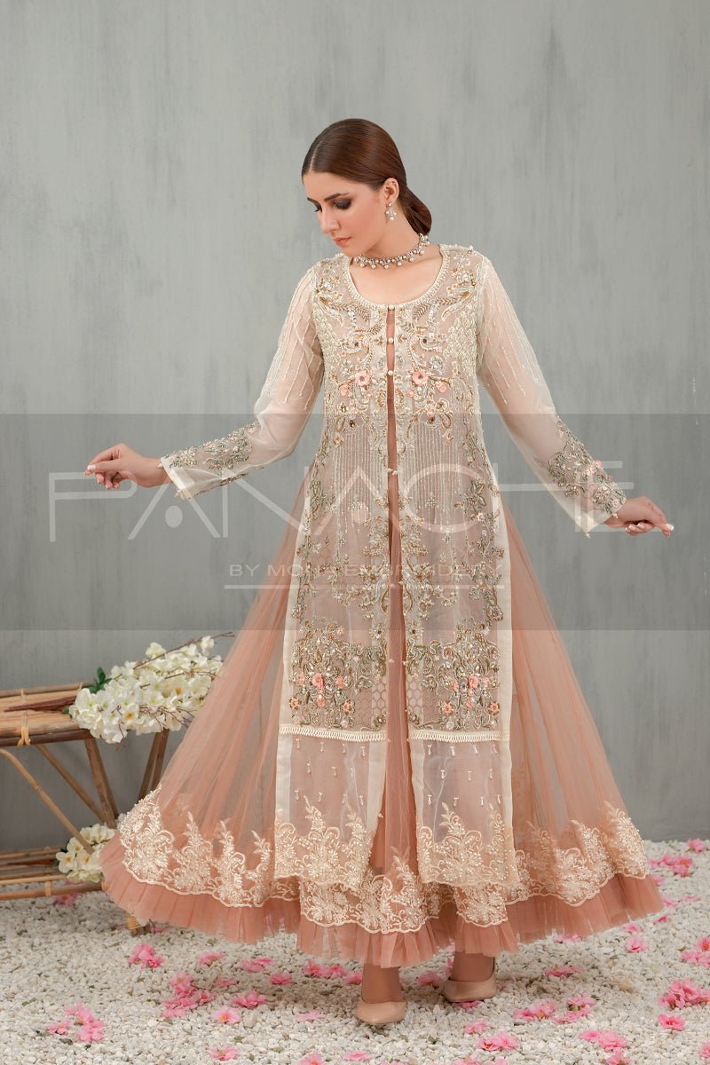 Panache | Pret | Poppy Petals - by - Libasekhas UK - Registered Vendor of : Panache By Mona - 100% Original Designer Dresss