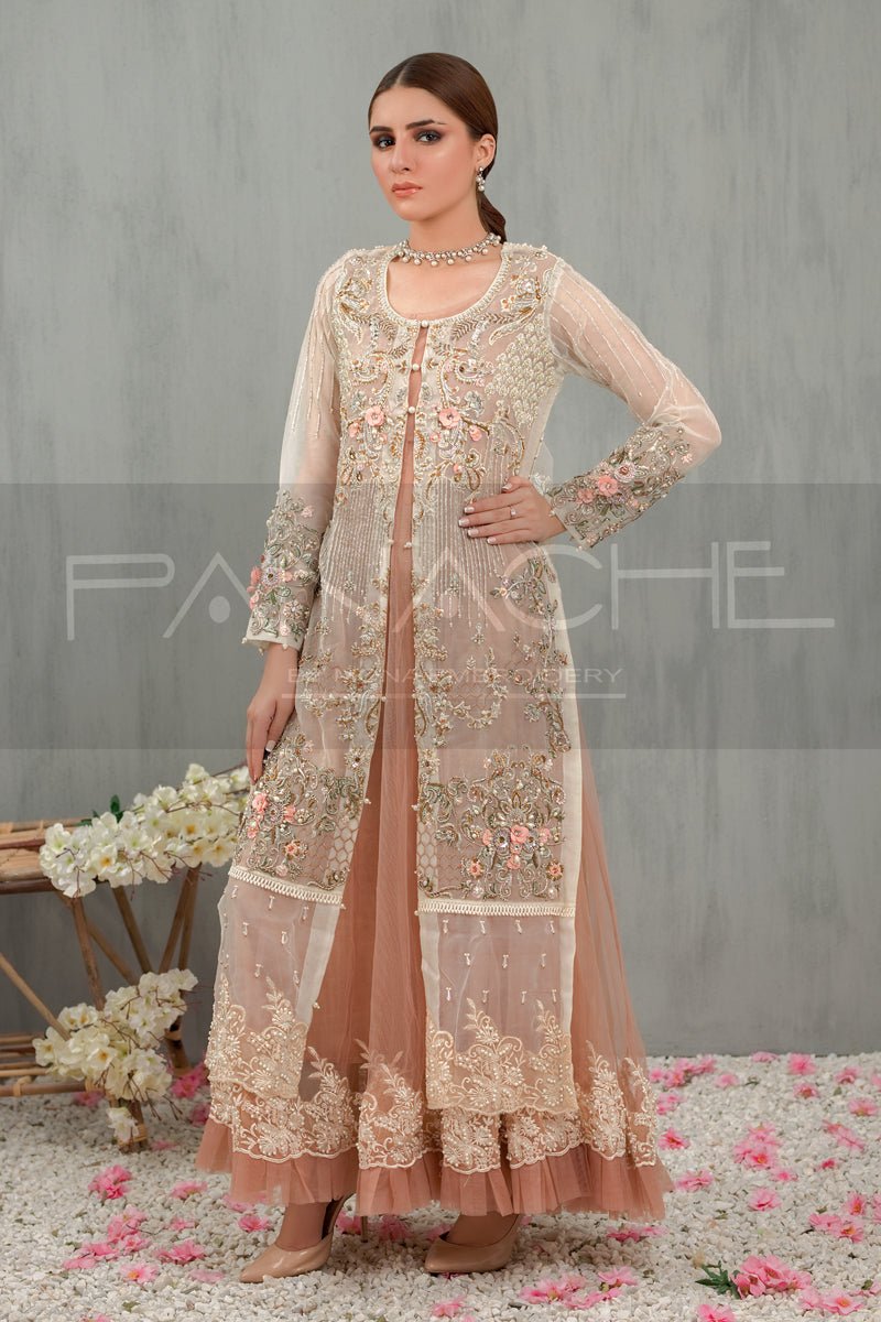 Panache | Pret | Poppy Petals - by - Libasekhas UK - Registered Vendor of : Panache By Mona - 100% Original Designer Dresss