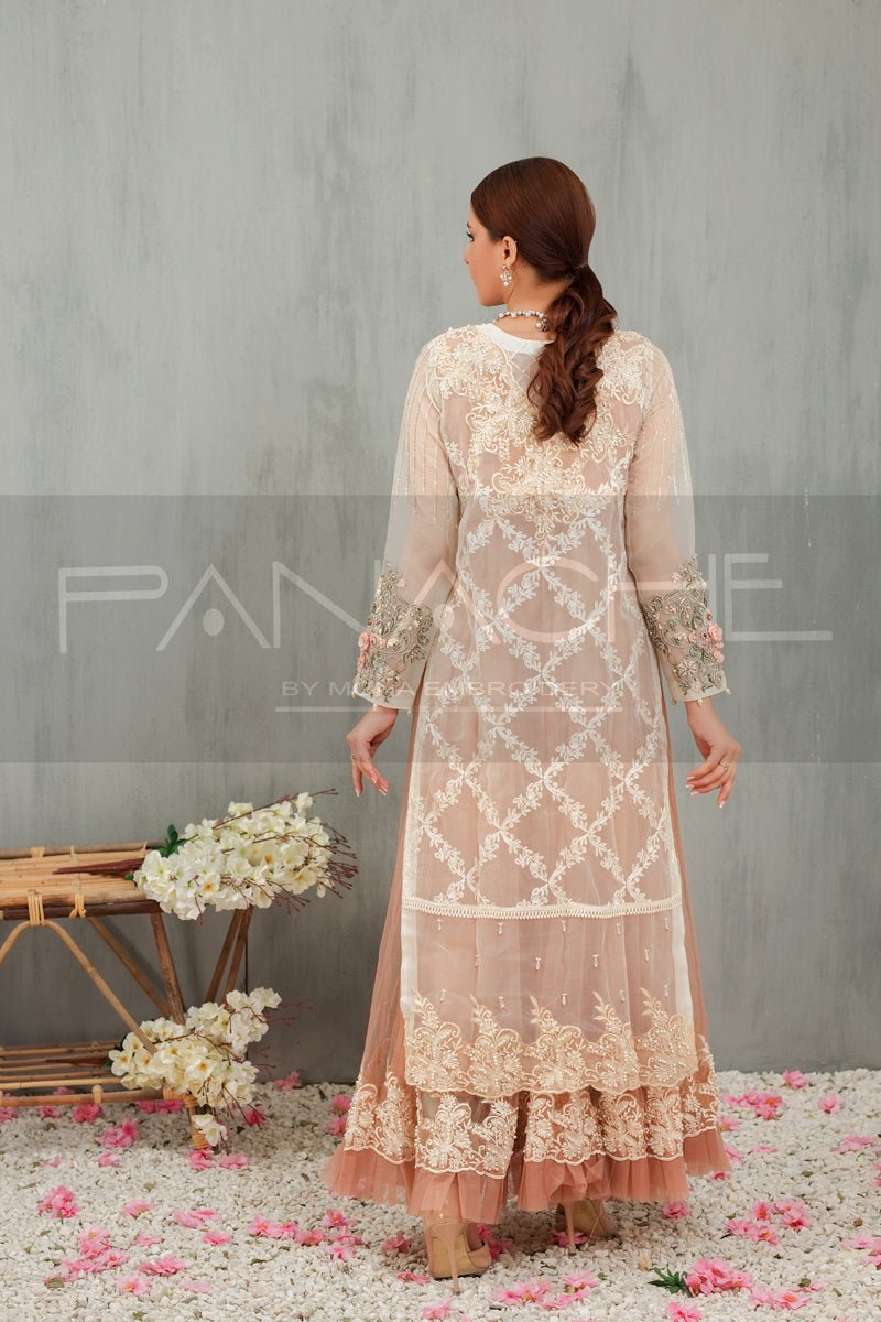 Panache | Pret | Poppy Petals - by - Libasekhas UK - Registered Vendor of : Panache By Mona - 100% Original Designer Dresss