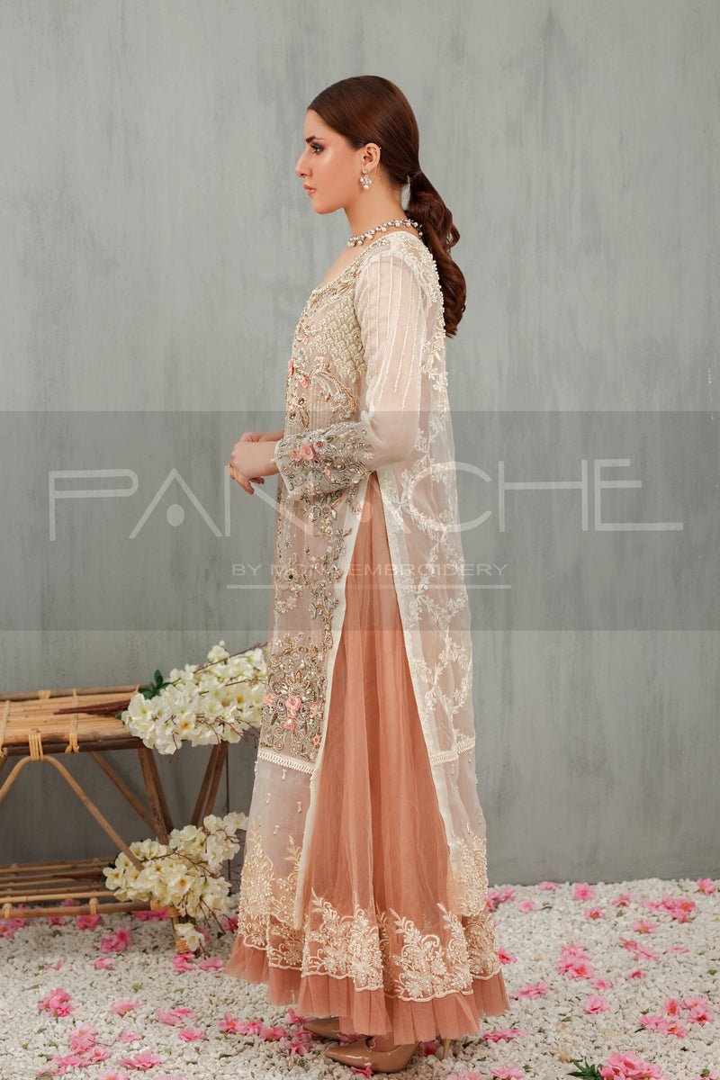 Panache | Pret | Poppy Petals - by - Libasekhas UK - Registered Vendor of : Panache By Mona - 100% Original Designer Dresss