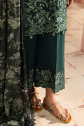 Cross Stitch | Premium Lawn 25 | VIRIDIAN GREEN - by - Libasekhas UK - Registered Vendor of : Cross Stitch - 100% Original Designer Dresss