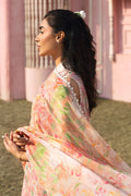 Cross Stitch | Premium Lawn 25 | ALMOND PINK - by - Libasekhas UK - Registered Vendor of : Cross Stitch - 100% Original Designer Dresss