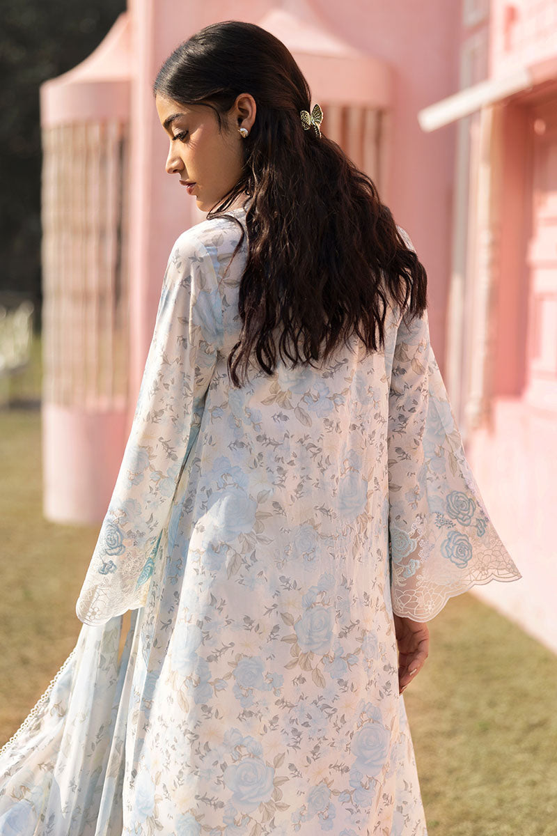 Cross Stitch | Premium Lawn 25 | MYSTIC HAZE - by - Libasekhas UK - Registered Vendor of : Cross Stitch - 100% Original Designer Dresss