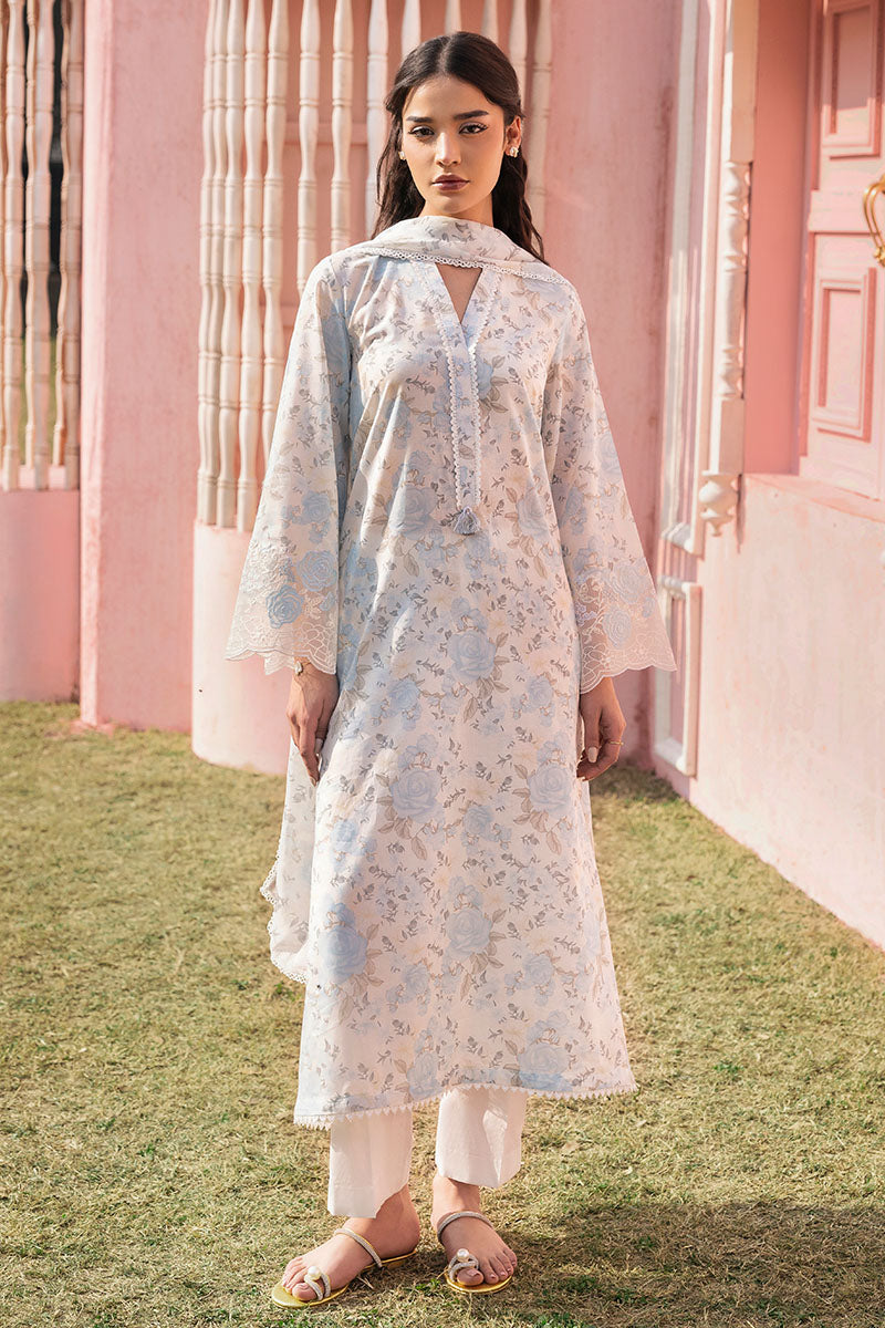 Cross Stitch | Premium Lawn 25 | MYSTIC HAZE - by - Libasekhas UK - Registered Vendor of : Cross Stitch - 100% Original Designer Dresss