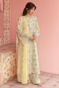 Cross Stitch | Premium Lawn 25 | SUNSHINE DREAM - by - Libasekhas UK - Registered Vendor of : Cross Stitch - 100% Original Designer Dresss
