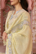 Cross Stitch | Premium Lawn 25 | SUNSHINE DREAM - by - Libasekhas UK - Registered Vendor of : Cross Stitch - 100% Original Designer Dresss
