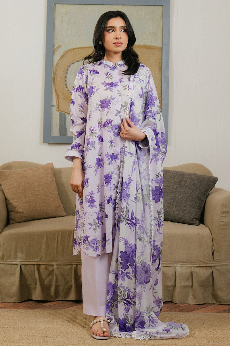 Cross Stitch | Daily Wear 25 | FLORAL ARDENT-3 PC - by - Libasekhas UK - Registered Vendor of : Cross Stitch - 100% Original Designer Dresss