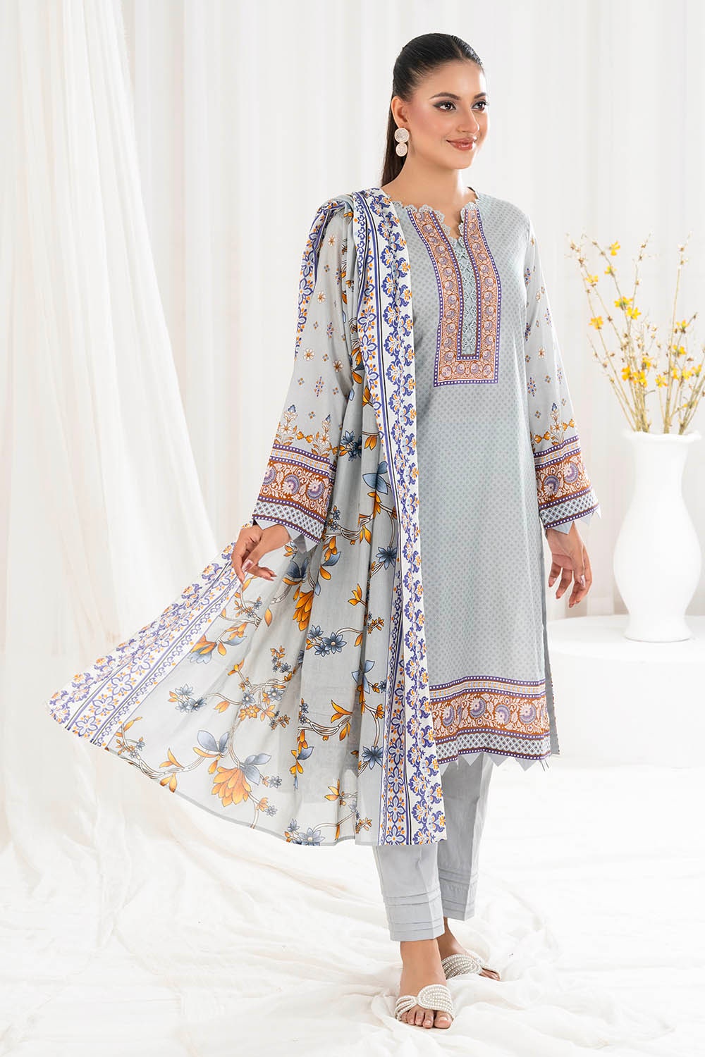 Gul Ahmed | Summer Special 25 |  CLP-52203 - by - Libasekhas UK - Registered Vendor of : Gul Ahmed - 100% Original Designer Dresss