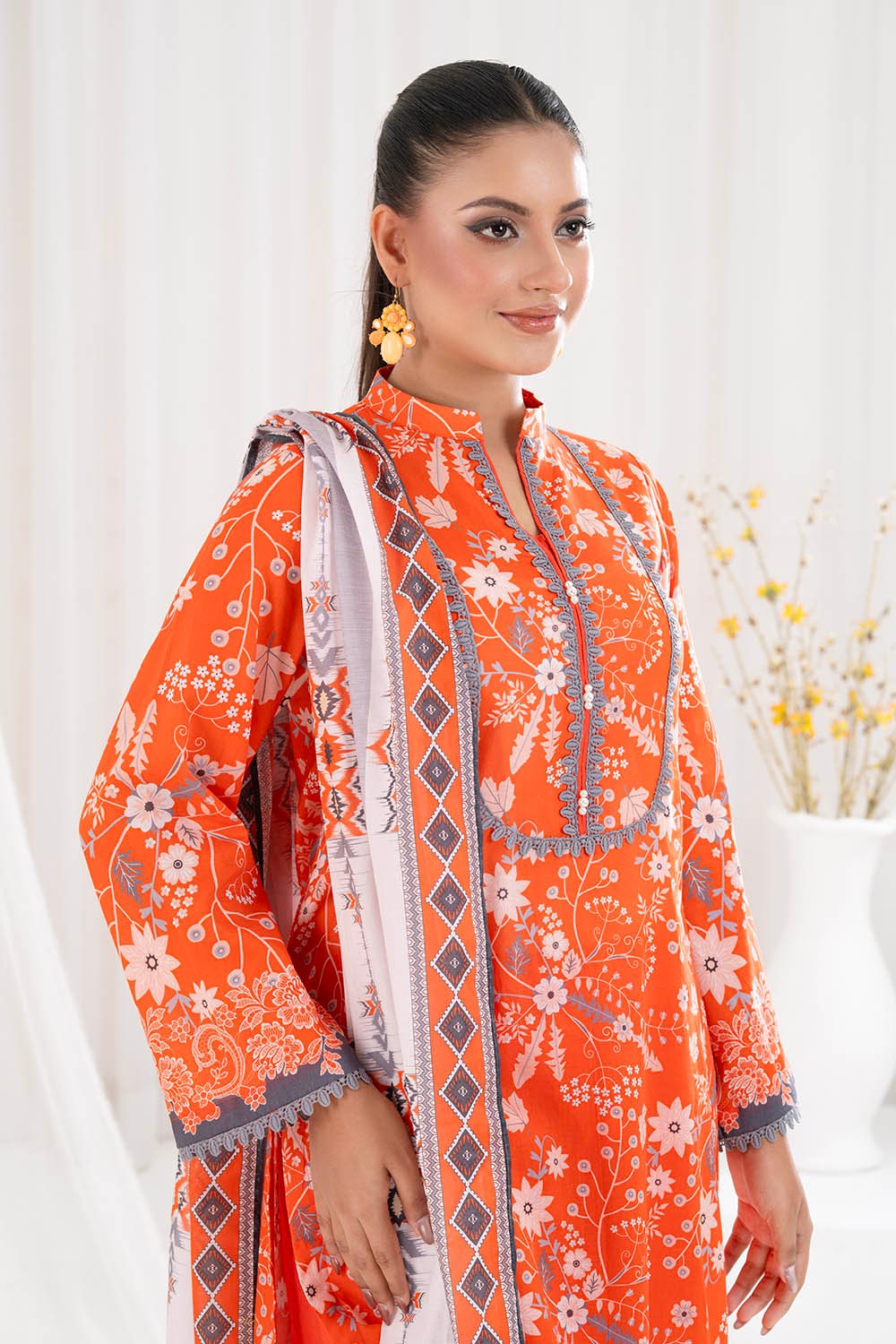 Gul Ahmed | Summer Special 25 |  CLP-52207 - by - Libasekhas UK - Registered Vendor of : Gul Ahmed - 100% Original Designer Dresss