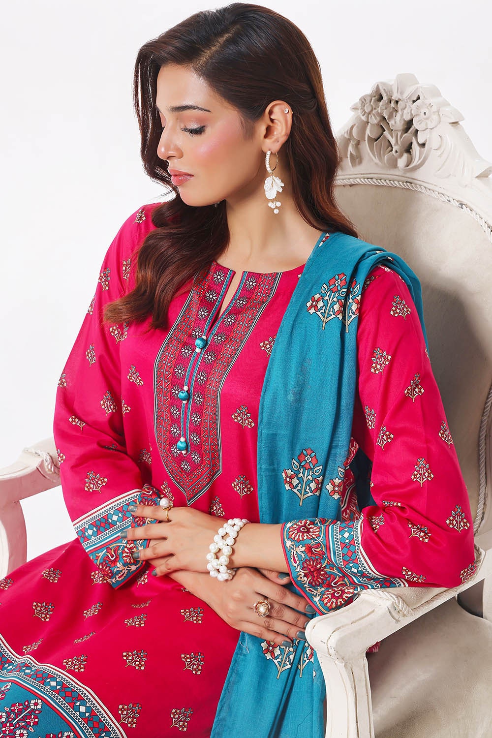 Gul Ahmed | Summer Special 25 | CLP-52209 - by - Libasekhas UK - Registered Vendor of : Gul Ahmed - 100% Original Designer Dresss
