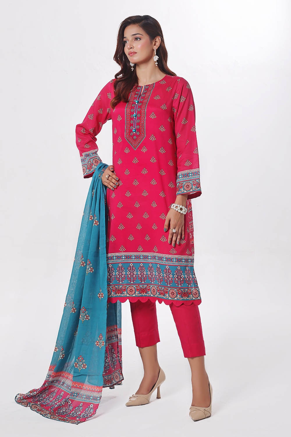 Gul Ahmed | Summer Special 25 | CLP-52209 - by - Libasekhas UK - Registered Vendor of : Gul Ahmed - 100% Original Designer Dresss