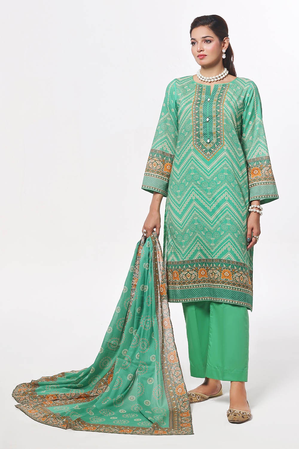 Gul Ahmed | Summer Special 25 | CLP-52212 - by - Libasekhas UK - Registered Vendor of : Gul Ahmed - 100% Original Designer Dresss