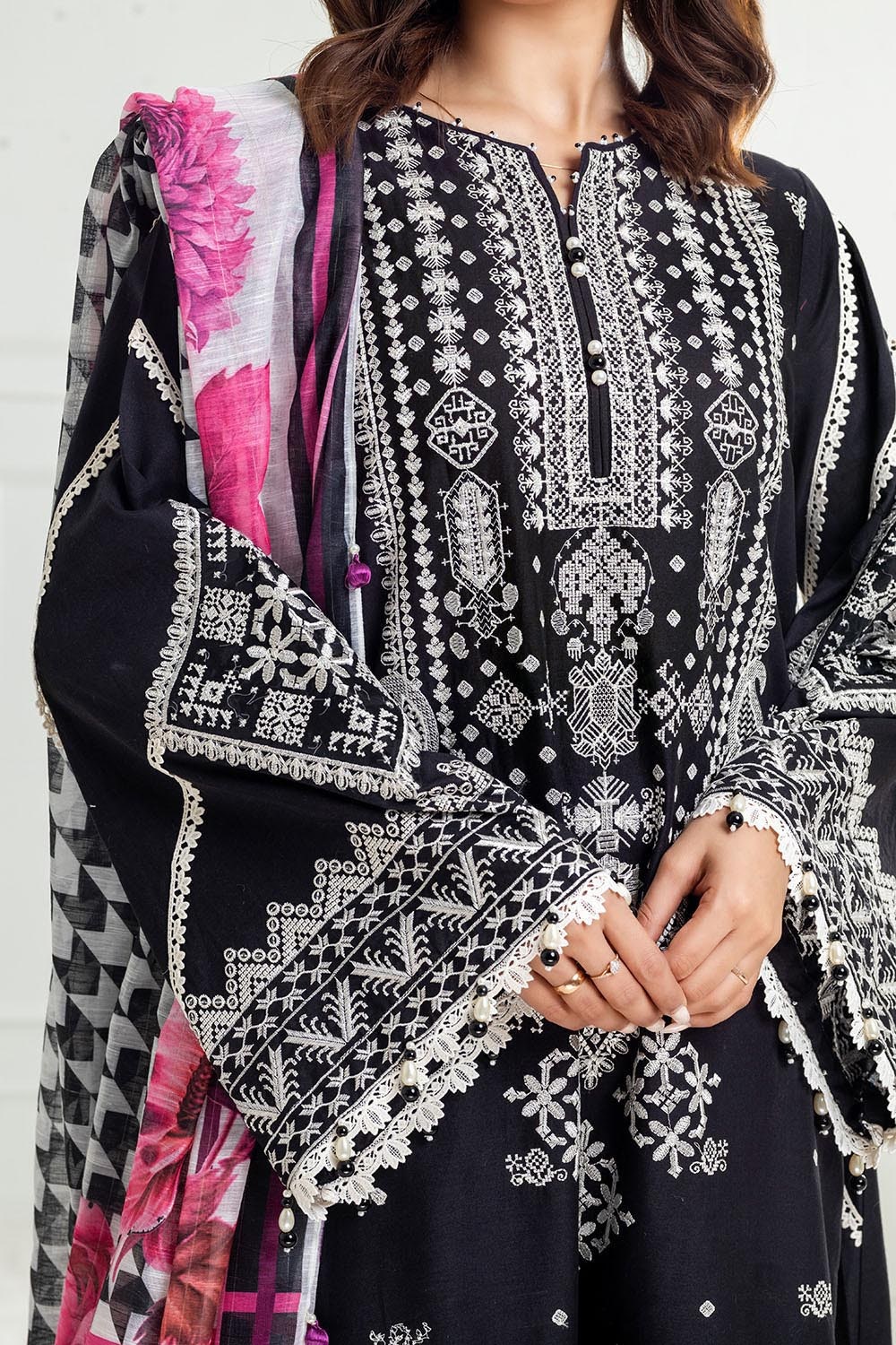 Gul Ahmed | Festive Capsule 25 | SP-52043 - by - Libasekhas UK - Registered Vendor of : Gul Ahmed - 100% Original Designer Dresss