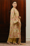 Cross Stitch | Daily Wear 25 | VERDANT GLOOM-3 PC - by - Libasekhas UK - Registered Vendor of : Cross Stitch - 100% Original Designer Dresss