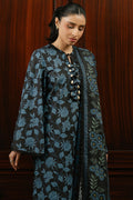 Cross Stitch | Daily Wear 25 | BLUE WAVE-3 PC - by - Libasekhas UK - Registered Vendor of : Cross Stitch - 100% Original Designer Dresss