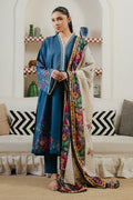 Cross Stitch | Daily Wear 25 | MIDNIGHT TIDE-3 - by - Libasekhas UK - Registered Vendor of : Cross Stitch - 100% Original Designer Dresss