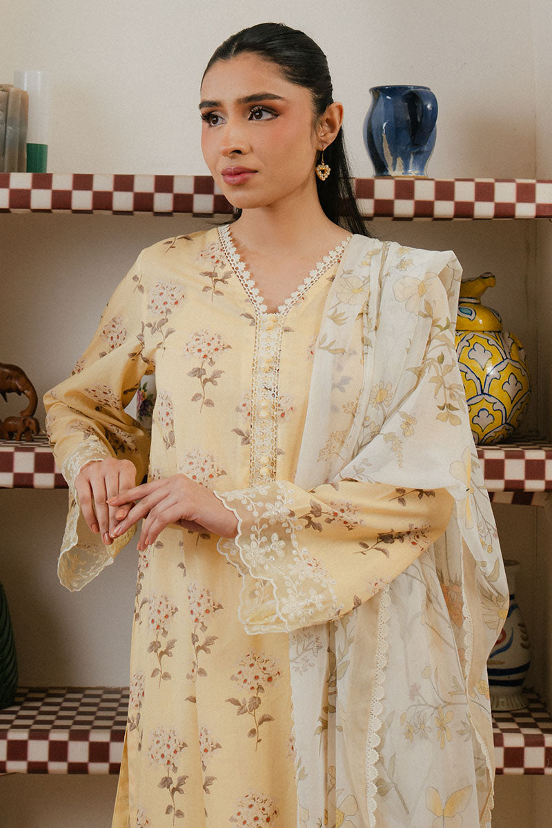Cross Stitch | Daily Wear 25 | ORCHID IMPRESSION-3 PC - by - Libasekhas UK - Registered Vendor of : Cross Stitch - 100% Original Designer Dresss