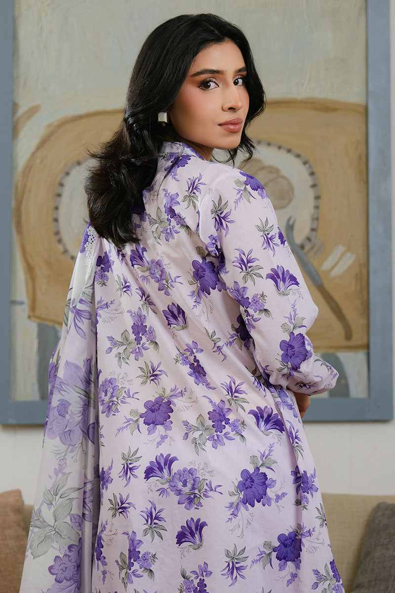 Cross Stitch | Daily Wear 25 | FLORAL ARDENT-3 PC - by - Libasekhas UK - Registered Vendor of : Cross Stitch - 100% Original Designer Dresss