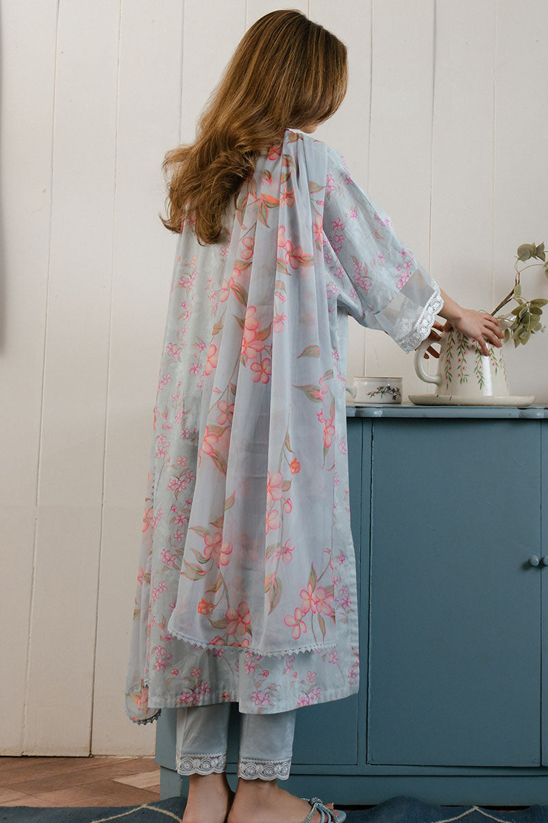Cross Stitch | Daily Wear 25 | ICE DREAM-3 PC - by - Libasekhas UK - Registered Vendor of : Cross Stitch - 100% Original Designer Dresss