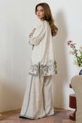 Cross Stitch | Daily Wear 25 | BISQUE TALE-2 PC - by - Libasekhas UK - Registered Vendor of : Cross Stitch - 100% Original Designer Dresss