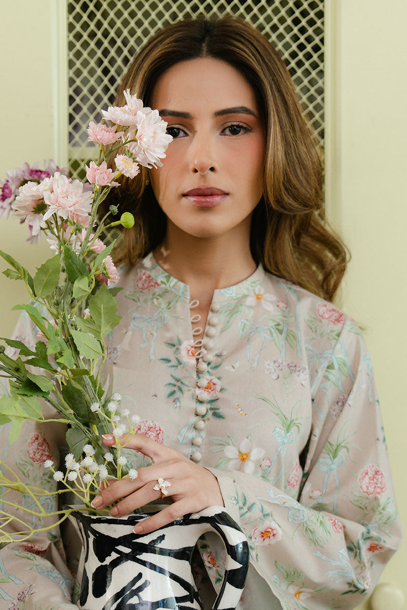 Cross Stitch | Daily Wear 25 | SERENE GLAM-2 PC - by - Libasekhas UK - Registered Vendor of : Cross Stitch - 100% Original Designer Dresss