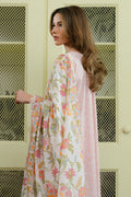 Cross Stitch | Daily Wear 25 | SOFT PINK-3 PC - by - Libasekhas UK - Registered Vendor of : Cross Stitch - 100% Original Designer Dresss