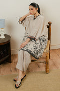 Cross Stitch | Daily Wear 25 | SILVER CLOUD-2 PC - by - Libasekhas UK - Registered Vendor of : Cross Stitch - 100% Original Designer Dresss