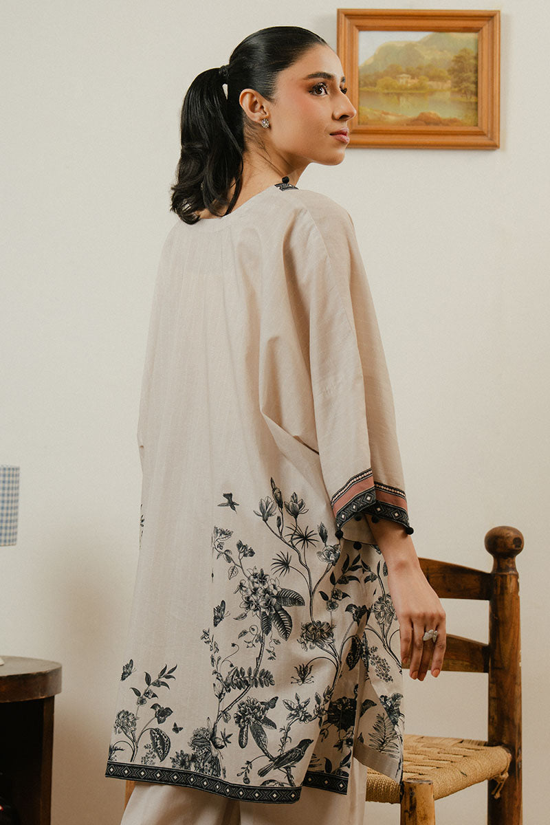Cross Stitch | Daily Wear 25 | SILVER CLOUD-2 PC - by - Libasekhas UK - Registered Vendor of : Cross Stitch - 100% Original Designer Dresss