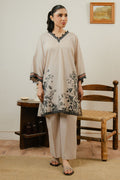 Cross Stitch | Daily Wear 25 | SILVER CLOUD-2 PC - by - Libasekhas UK - Registered Vendor of : Cross Stitch - 100% Original Designer Dresss
