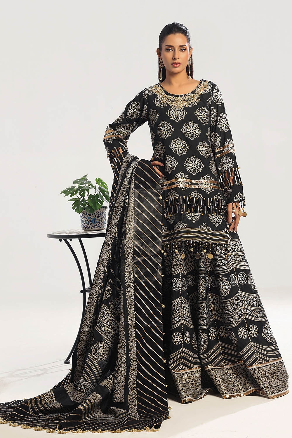 Gul Ahmed | Chunri Lawn 25 | PRW-32083 - by - Libasekhas UK - Registered Vendor of : Gul Ahmed - 100% Original Designer Dresss