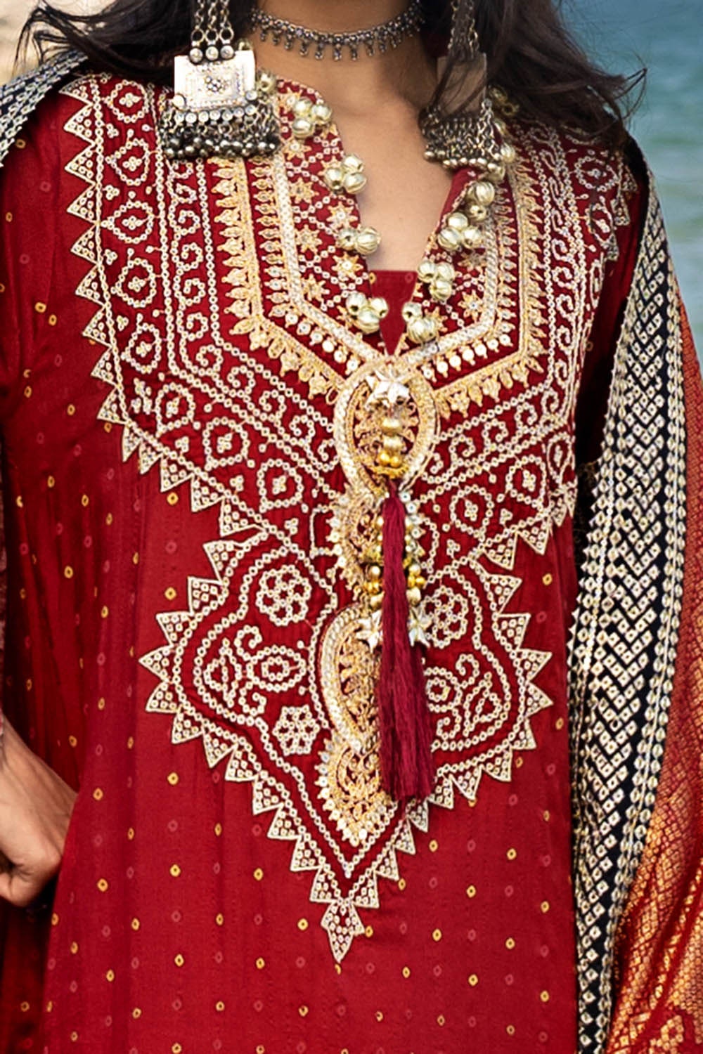 Gul Ahmed | Chunri Lawn 25 | PRW-42003 - by - Libasekhas UK - Registered Vendor of : Gul Ahmed - 100% Original Designer Dresss