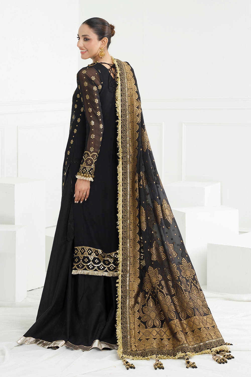 Gul Ahmed | Chunri Lawn 25 | PRW-42005 - by - Libasekhas UK - Registered Vendor of : Gul Ahmed - 100% Original Designer Dresss