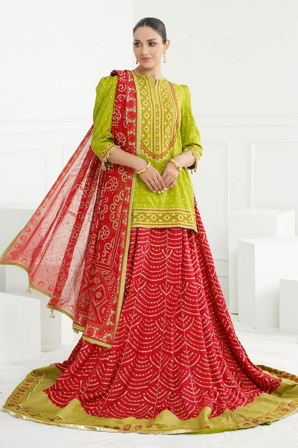 Gul Ahmed | Chunri Lawn 25 | PRW-52021 - by - Libasekhas UK - Registered Vendor of : Gul Ahmed - 100% Original Designer Dresss
