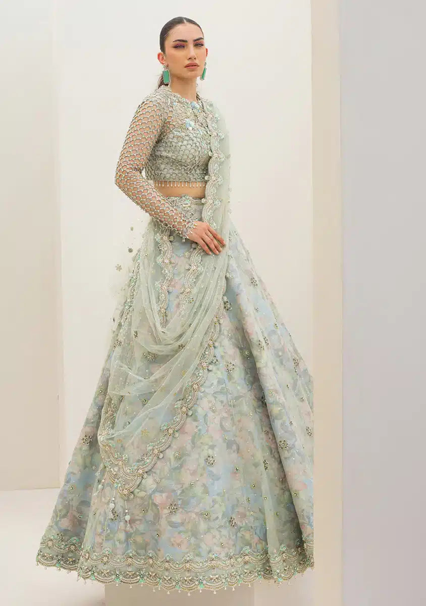 Qalamkar | Couture 23 | C-01 ZERLIN - by - Libasekhas UK - Registered Vendor of : Qalamkar - 100% Original Designer Dresss