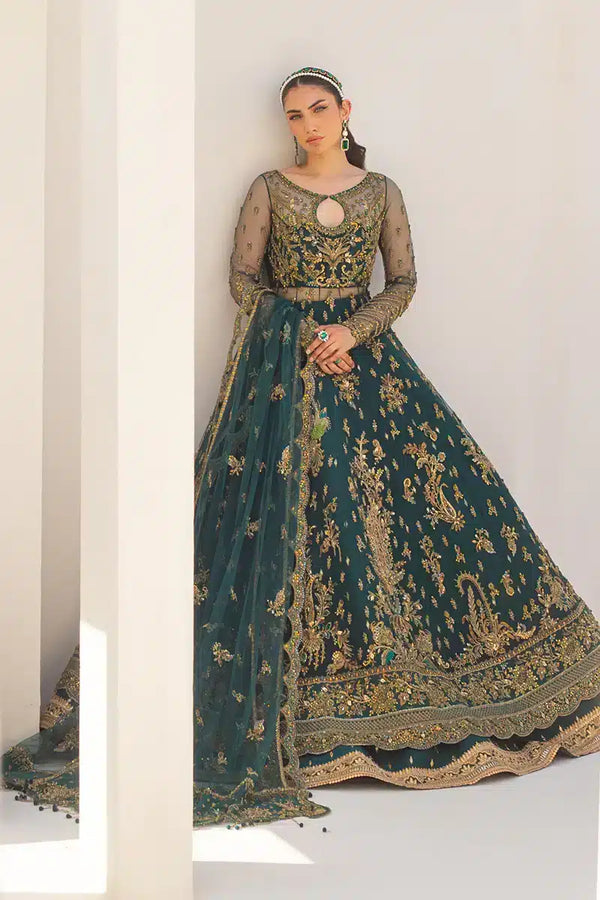 Qalamkar | Couture 23 | C-05 GRACE - by - Libasekhas UK - Registered Vendor of : Qalamkar - 100% Original Designer Dresss
