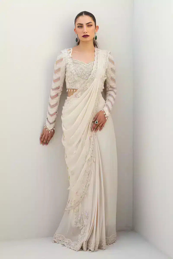 Qalamkar | Couture 23 | C-08 ELLA - by - Libasekhas UK - Registered Vendor of : Qalamkar - 100% Original Designer Dresss
